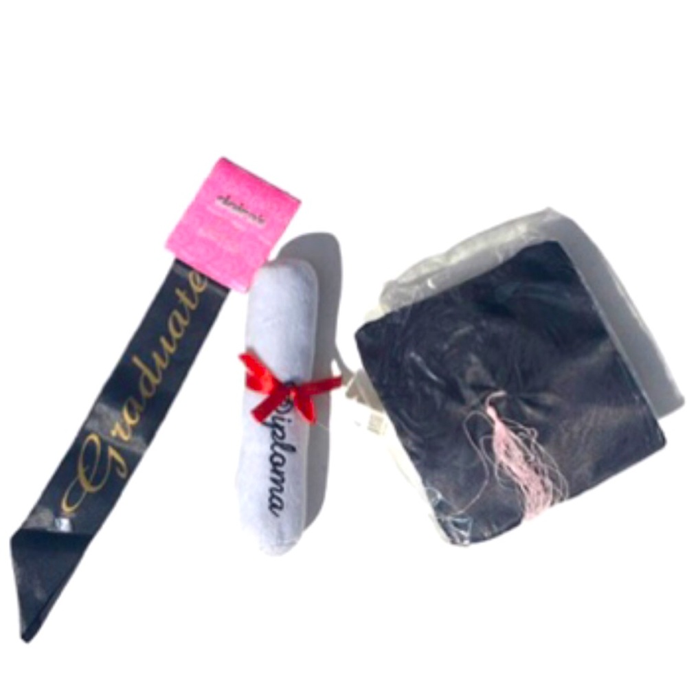 Claire’s Dog Outfit Graduation Celebration Kit